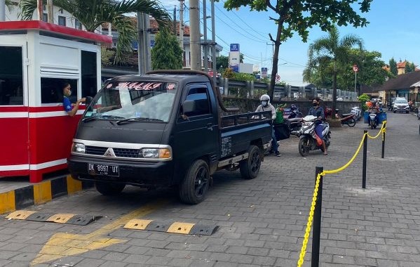 Parkir Elektronik Dongkrak Pendapatan Perumda Pasar Denpasar