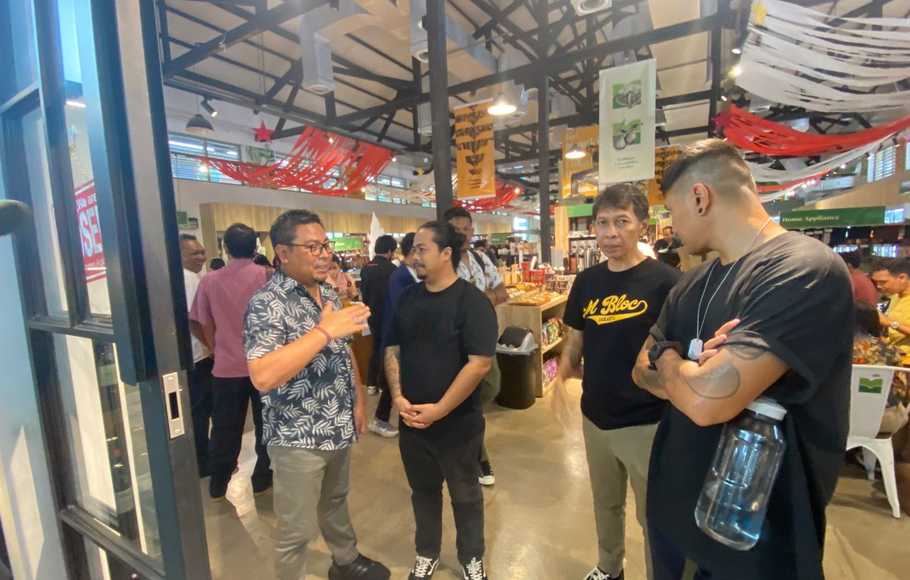 Wawali Arya Wibawa Sambangi Kawasan Sarinah dan M Bloc Jakarta 