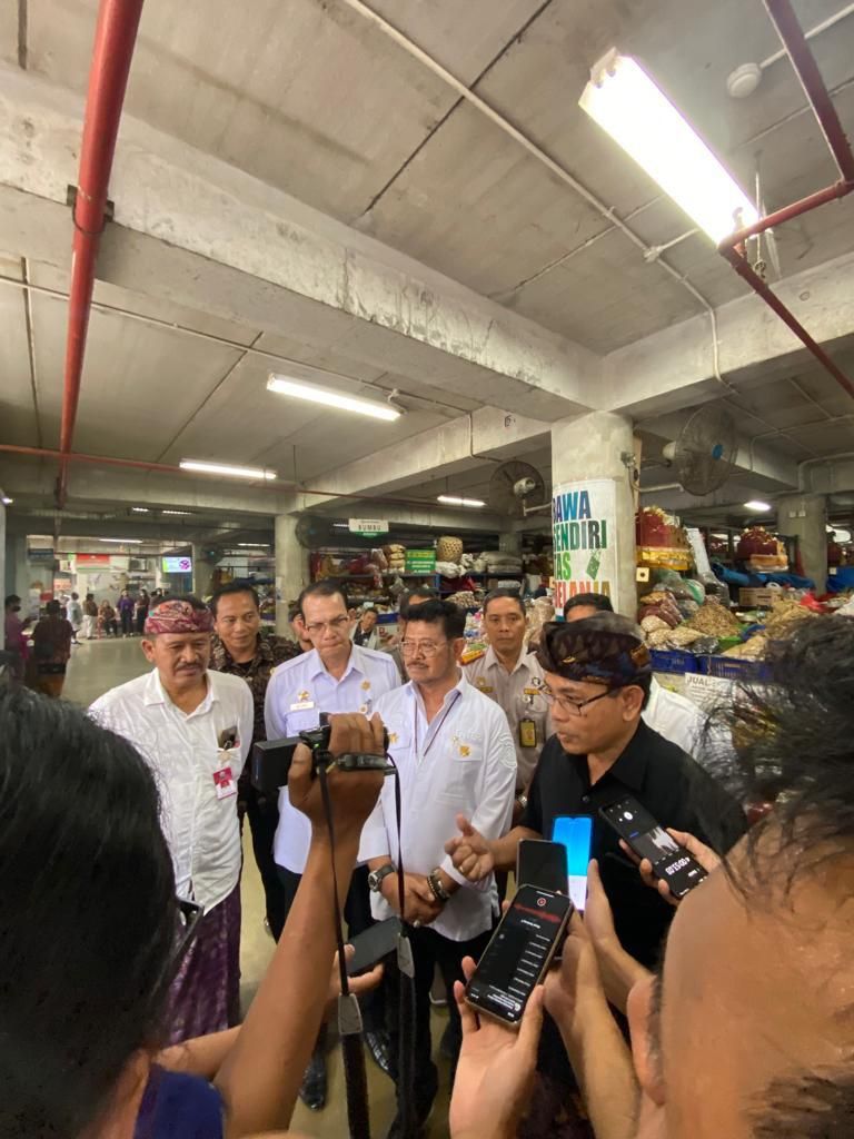 Menteri Pertanian Pastikan Ketersedian Beras di Bali Mencukupi