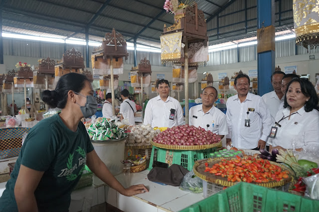 Jelang Idul Fitri, Ketersediaan dan Harga Bahan Pokok di Kota Denpasar Cukup dan Stabil