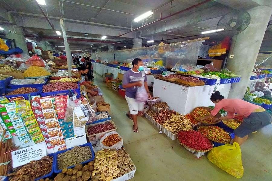 Pariwisata Pulih, transaksi di Pasar tradisional Menggeliat