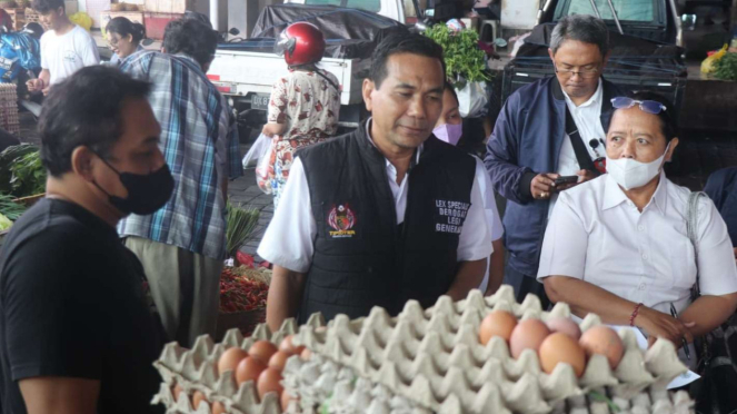 Satgas Pangan Polresta Sidak Harga Sembako