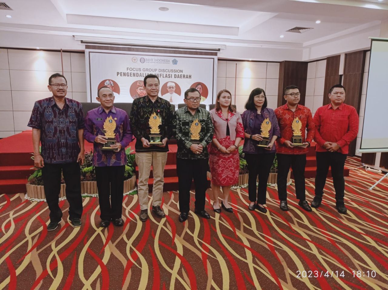 Dari FGD " Pengendalian Inflasi Daerah " Rai wirajaya sebut antisipasi sangat maksimal