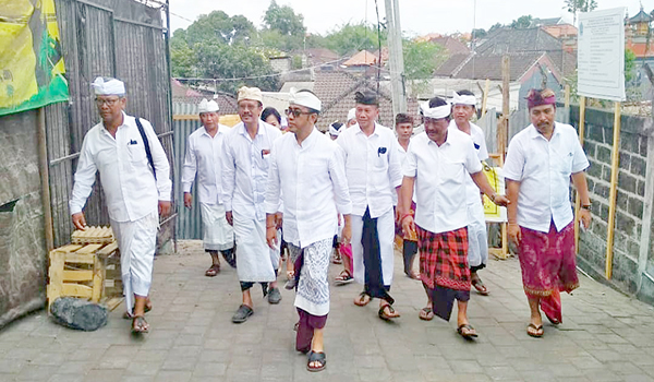 Peletakan Batu Pertama di Pasar Anyarsari Pasca Kebakaran