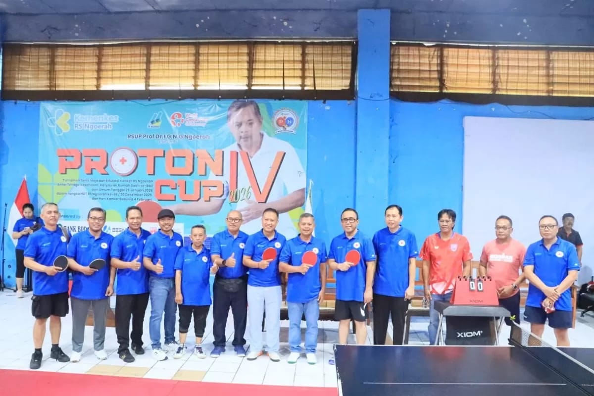Walikota Jaya Negara Resmi Buka Tenis Meja Proton Cup IV Tahun 2026