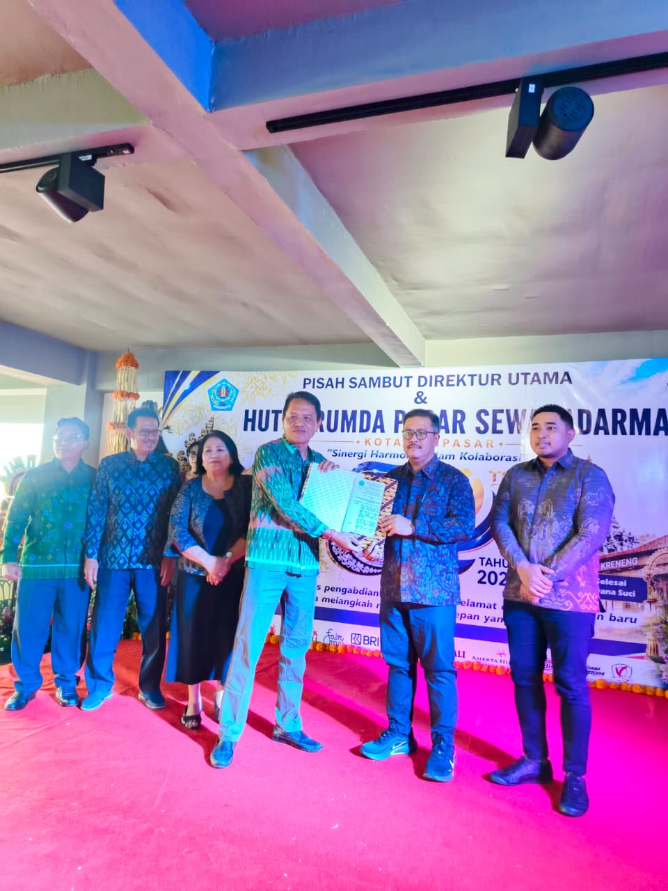 Suadi Putra Resmi Jabat Direktur Utama Programkan Pembenahan Internal Perumda Pasar